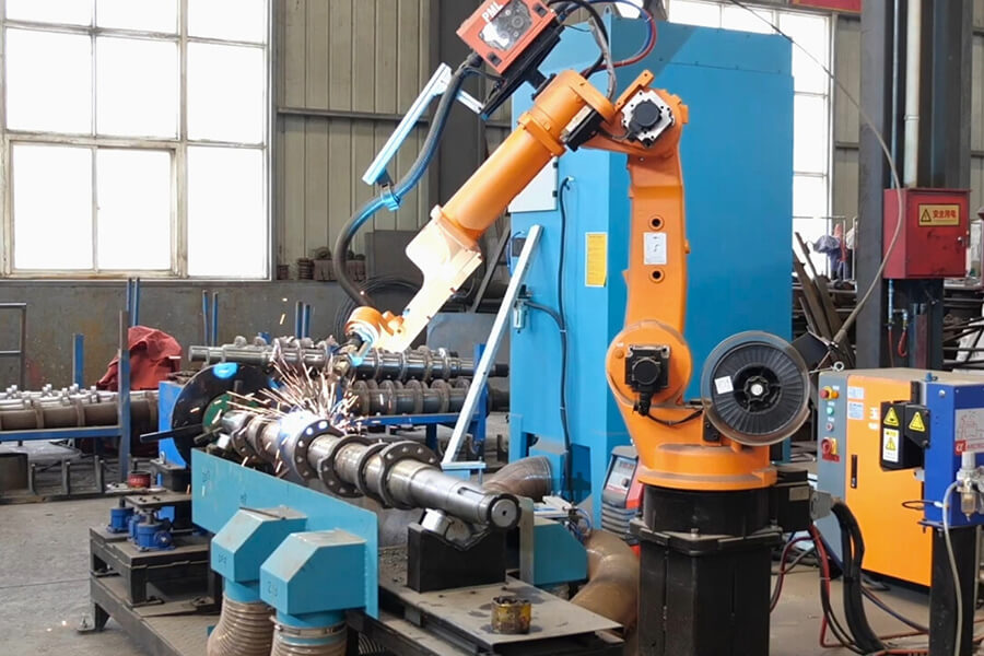 Завод строительной техники внутренний дисплей сварки робота - Henan Hengyuan Завод строительной техники внутренний дисплей сварки робота - Henan Hengyuan