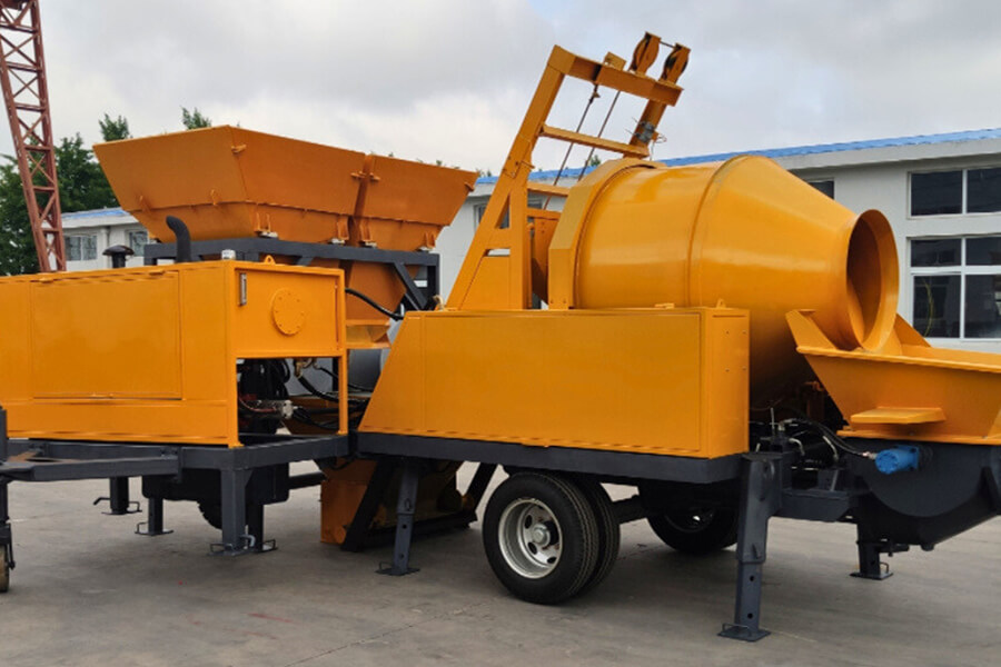 Бетономешалка с дозирующей машиной для продажи, все-в-одном бетономешалка насос цена Henan Hengyuan Бетономешалка с дозирующей машиной для продажи, все-в-одном бетономешалка насос цена Henan Hengyuan