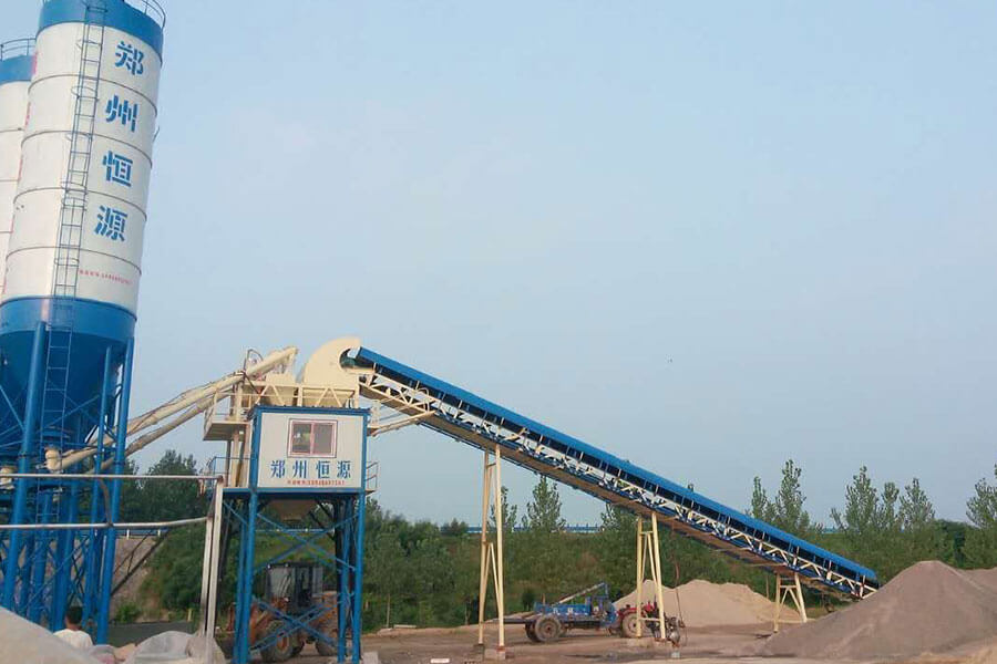 Бетонный завод HZS60 производства Henan Hengyuan Бетонный завод HZS60 производства Henan Hengyuan