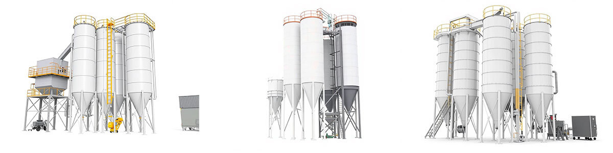 Цементный силос с несколькими спецификациями емкости для продажи - Henan Hengyuan Цементный силос с несколькими спецификациями емкости для продажи - Henan Hengyuan