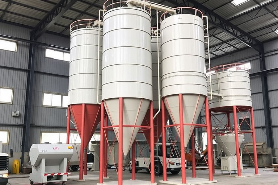 500t вертикальный цементный силос, цементный силос станции дозирования бетона для продажи - Henan Hengyuan 500t вертикальный цементный силос, цементный силос станции дозирования бетона для продажи - Henan Hengyuan