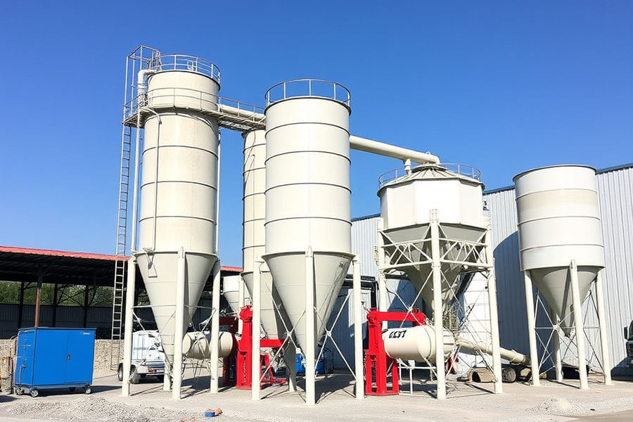 600t вертикальный цементный силос, цементный силос станции дозирования бетона для продажи - Henan Hengyuan 600t вертикальный цементный силос, цементный силос станции дозирования бетона для продажи - Henan Hengyuan