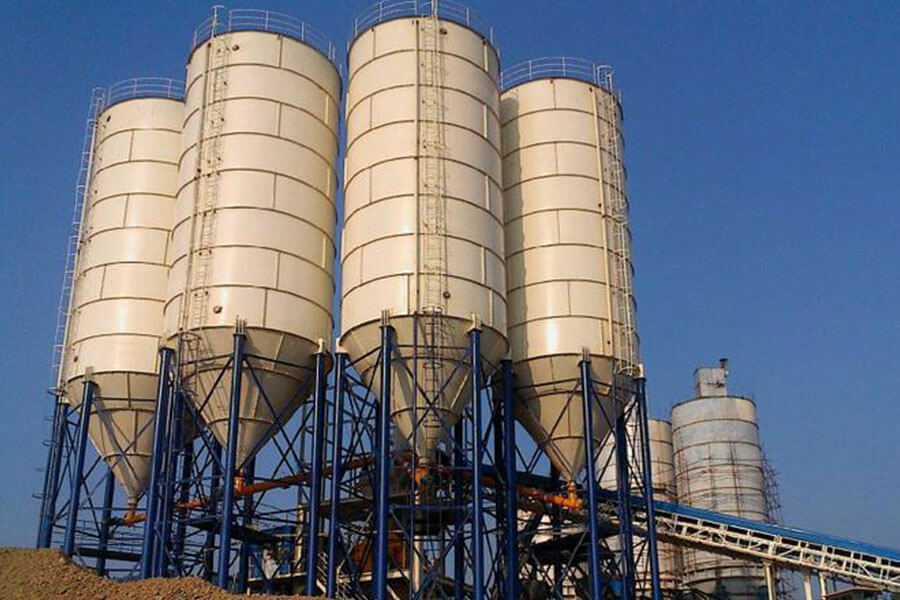 800t вертикальный цементный силос, цементный силос станции дозирования бетона для продажи - Henan Hengyuan 800t вертикальный цементный силос, цементный силос станции дозирования бетона для продажи - Henan Hengyuan