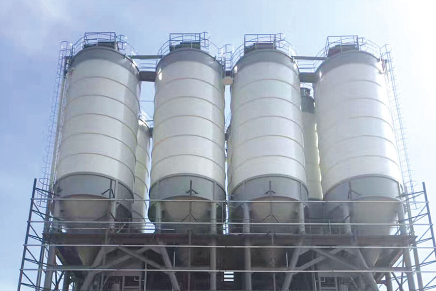 900t вертикальный цементный силос, цементный силос станции дозирования бетона для продажи - Henan Hengyuan 900t вертикальный цементный силос, цементный силос станции дозирования бетона для продажи - Henan Hengyuan